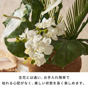 胡蝶蘭 造花 フェイクフラワー アーティフィシ...の詳細画像3