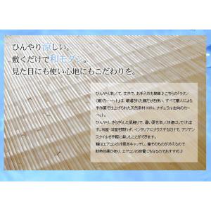 籐むしろ CP1000シリーズ マットサイズ ...の詳細画像2