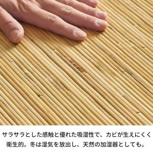 ラタンカーペット 約200×200cm 籐むし...の詳細画像5
