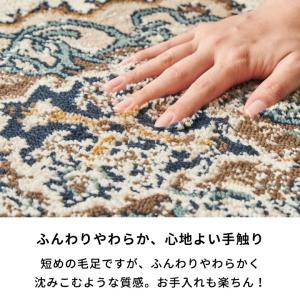 ラグ マット ペルシャ 風 柄 オリエンタル ...の詳細画像5