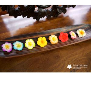 メール便対応 プルメリア造花 花びら丸タイプ ...の詳細画像3