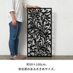 アート パネル レリーフ 彫刻 フレーム バリ...の詳細画像3