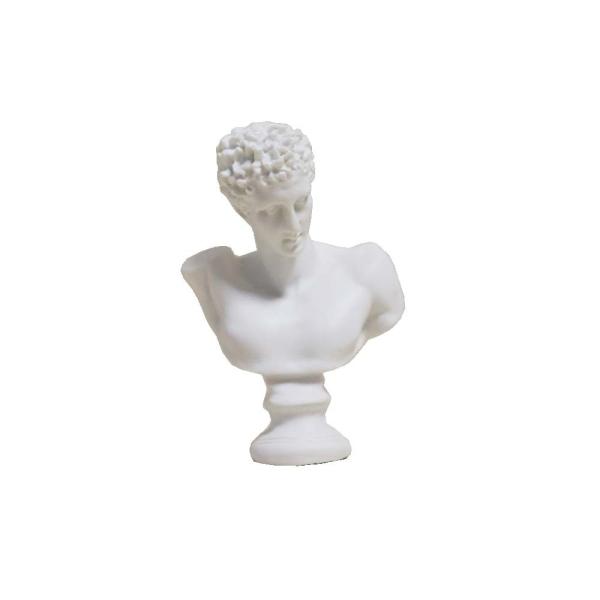 石膏風レプリカ像　ミニ　ディスプレイ模型　インテリア　I　ミニサイズの石膏風模型　5x7x3cm