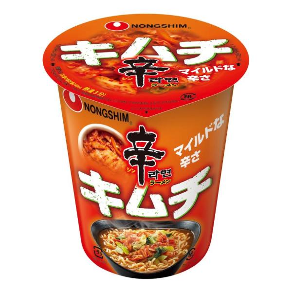【農心】辛ラーメンキムチカップ麺（68g）NEW