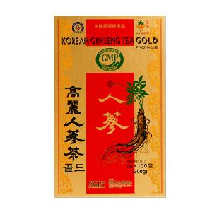 当店おすすめ】 高麗人参茶GOLD 紙箱 3g×100包・粉末タイプ 風邪予防