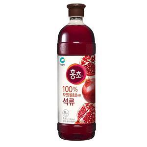 韓国美人の秘密♪　飲む紅酢 ホンチョ ザクロ酢 1.5L　販売単位：1BOX(6本入り)