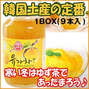 オトギ 柚子茶　1本1kg　販売単位：1Box（9本入り）