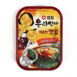 泉標えごまの葉缶詰(辛口/70g)の商品画像