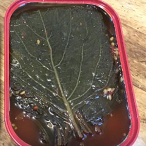 泉標えごまの葉缶詰(辛口/70g)の詳細画像2