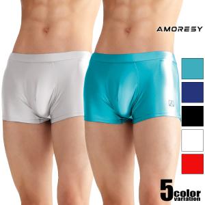 メンズボクサー AMORESY/アモレシー 光沢...の商品画像