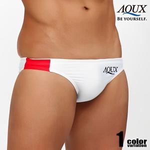 AQUX/アックス Symmetry Speedo "White" スイムウェア ビキニブリーフ型水着 海水パンツ 海パン 男性 ホワイトデー｜asian-closet
