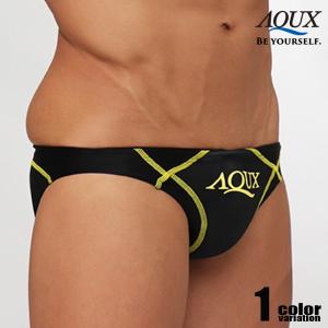 AQUX/アックス Deco-Line G "Sheer Black" スイムウェア ビキニブリーフ型 メンズ水着 海水パンツ 海パン｜asian-closet