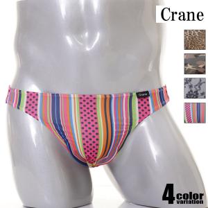Tバック Crane クレイン プリントTバック レース柄
