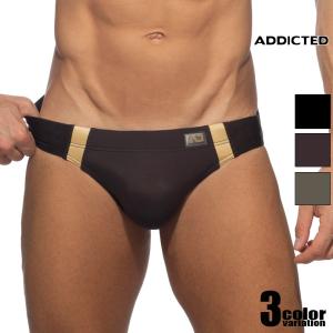 ビキニ ブリーフ ADDICTED/アディクティッド GOLDEN SNAKE SWIM BRIEF スイムビキニ 海水パンツ 海 ホワイトデー｜asian-closet