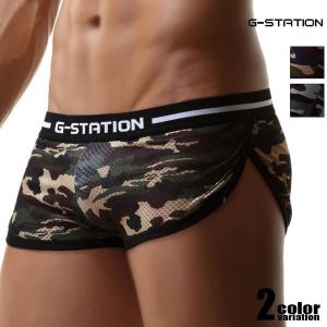 ショートトランクス　薄手 メンズ　男性下着　G-Station
