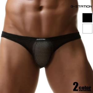ビキニブリーフ G-Station ジーステーション ソフト＆ビックホールメッシュ