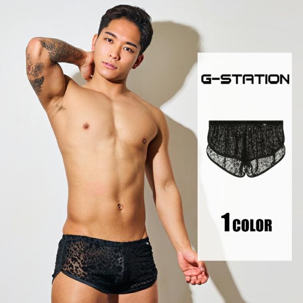 【軽量レオパード】G-Station メンズ トランクス 薄手 通気性 ストレッチ リラックスフィッ...