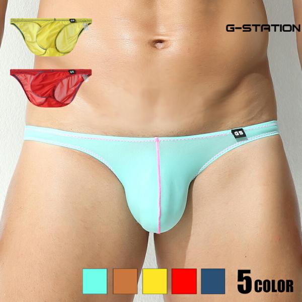 メンズビキニ G-Station/ジーステーション DEWTY SKIN ボリューム 立体縫製 マイ...