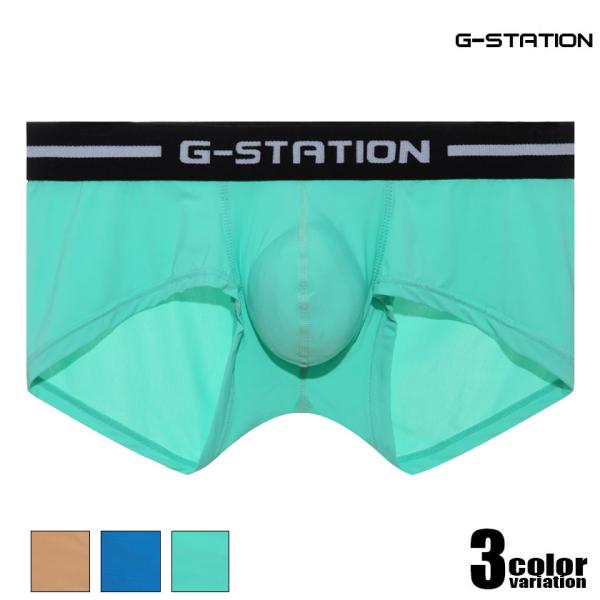ボクサーパンツ G-Station ジーステーションMスキン シンプルスタンダード ボクサーパンツ ...