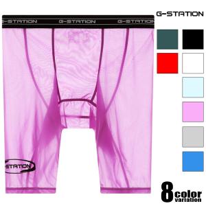 G-Station/ジーステーションプレミアムチャイナ スポーツスパッツ PERFECT SEE-THROUGH 透け シースルー メンズ 男性下着｜ASIANCLOSET
