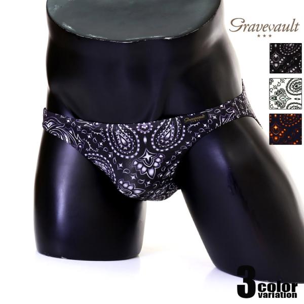 メンズビキニ【Gravevault/グレイブボールト】MASK Bikini パンツ 男性下着 アン...