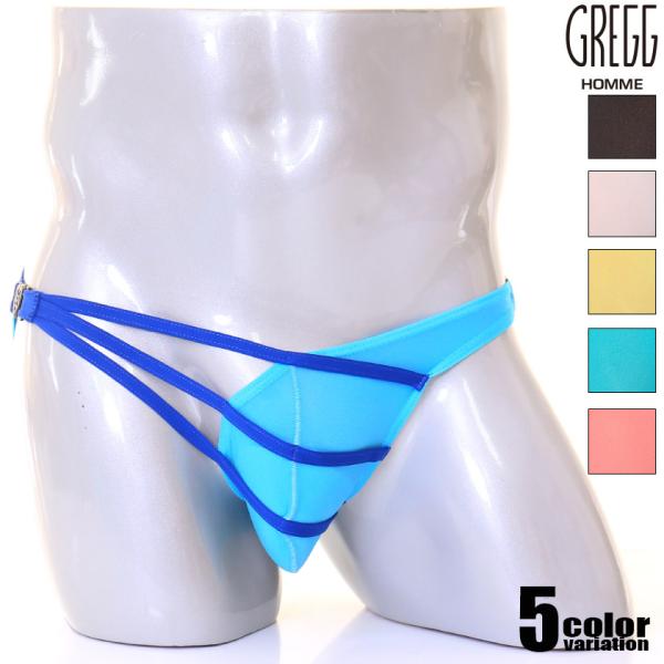 ビキニ ブリーフ GreggHomme/グレッグ・オム  SLINGSHOT BRIEF アシンメト...