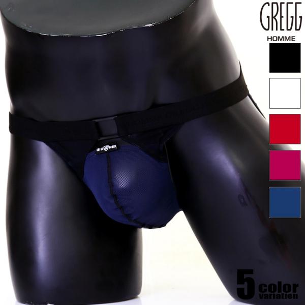 メンズビキニ ブリーフ GreggHomme/グレッグ・オム KISSER BRIFS シースルー ...