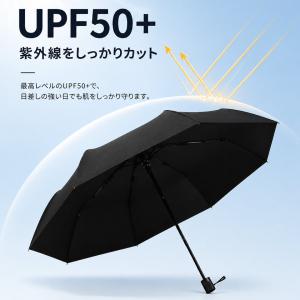 送料無料 折りたたみ傘 メンズ 手動 軽量 2...の詳細画像2