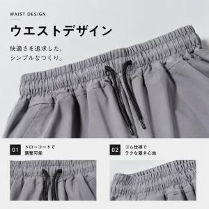 送料無料 5分丈カーゴパンツ メンズ 軽量速乾...の詳細画像5