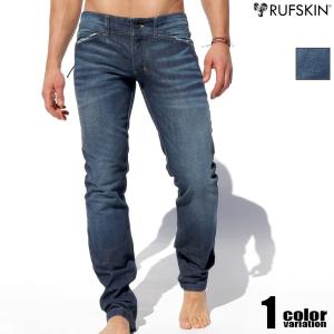 ジーンズパンツRufSkin ラフスキン BERGER ユーズド加工ジーンズ ジーンズパンツ　デニム　ジーパン　メンズ　ファッション　ボトムス ホワイトデー
