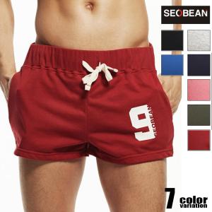 メンズ ショートパンツ セビン SEOBEAN メンズ 短パン ジムウェア