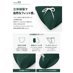 SEOBEAN メンズ 競泳ビキニ 水着 メン...の詳細画像3