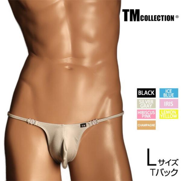 Lサイズ メンズTバック TMコレクション YKS クローバーホック付き もっこりシャープ TB 下...