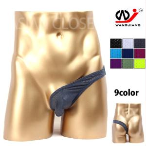 下着 Tバック ダブルジェイ WJ メンズ メンズインナー パンツ 男性 ローライズ アジアンクローゼット ホワイトデー