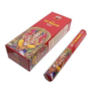 DARSHAN Lord Sri Ganesh (ダルシャン ロード シュリー・ガーネッシュ) / DARSHANの六角スティックお香６本セット！｜asian-dream-net