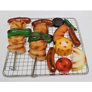 食品サンプル バーベキューセット (鶏肉串2本セット)の商品画像