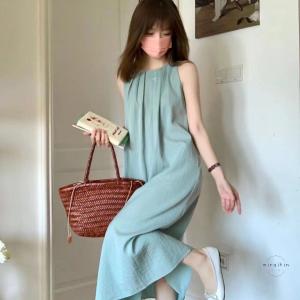 【在庫処分・激安】ワンピース ノースリーブ タ...の詳細画像1