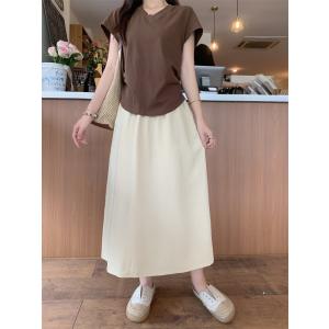 スカーチョ ワイドパンツ ガウチョパンツ レデ...の詳細画像4