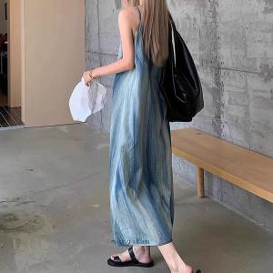 ワンピース レディース 夏物 ノースリーブ キ...の詳細画像2