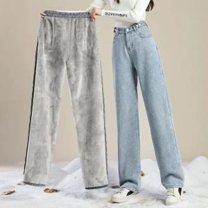 ジーンズ レディース 裏起毛 デニムパンツ 冬...の詳細画像5
