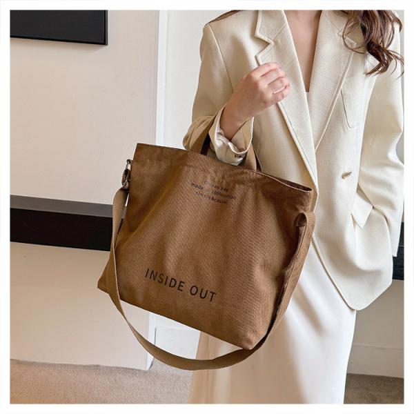 トートバッグ レディース 帆布 大容量 ショルダーバッグ 大きめ バッグ 斜めがけ 肩掛け 手提げ ...