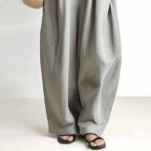 サロペット レディース 夏服 ワイドパンツ ボ...の詳細画像4