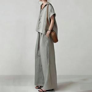 セットアップ レディース 夏服 トップス シャ...の詳細画像2