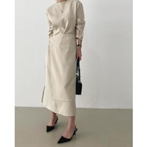 セットアップ レディース 春服 ワンピース 長...の詳細画像2