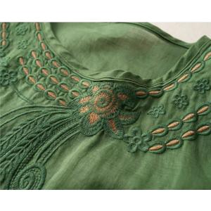 春物 レディース ブラウス 服 レディースアジ...の詳細画像3