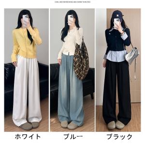 デニムパンツ レディース 春夏 夏デニム 薄手...の詳細画像2