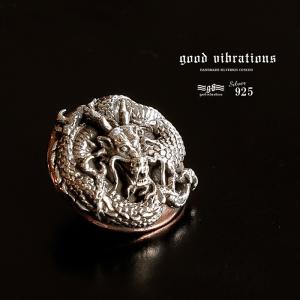 good vibrations コンチョ シルバー925 ネジ式 パーツ ボタン カスタム