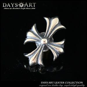 コンチョ シルバー925 ネジ式 パーツ ボタン カスタム 財布 アイアン