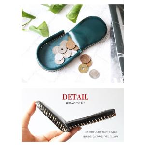 小銭入れ コインケース レザー 本革 馬蹄型 ...の詳細画像2