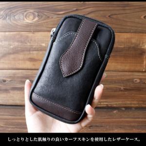 スマホケース iPhoneケース レザー 本革...の詳細画像1
